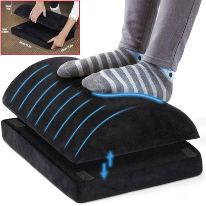 Velvet Memory Foam Foot Cushion, Multi-Use