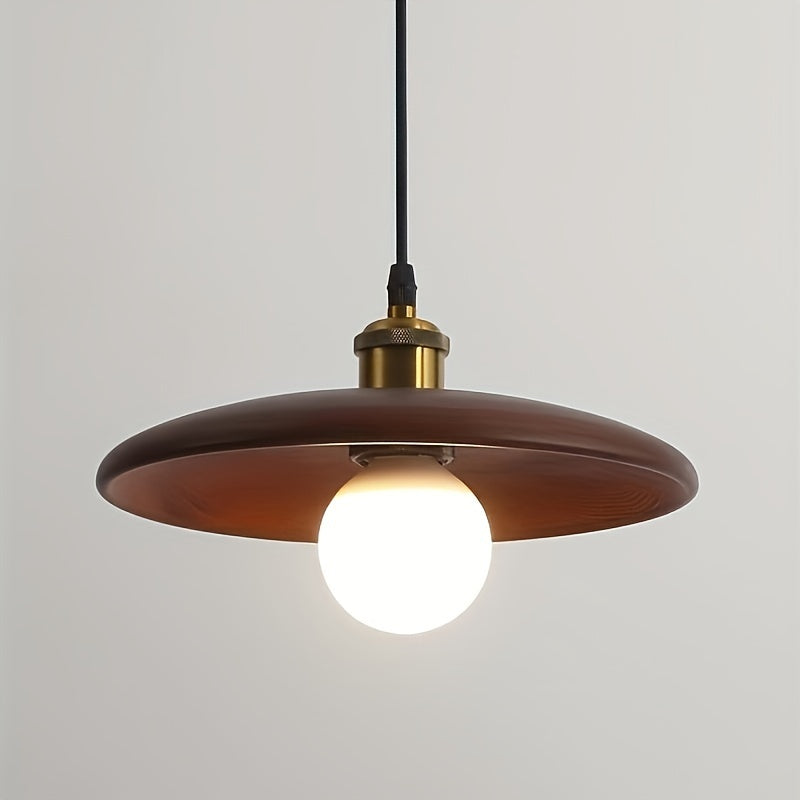 Nordic Solid Wood Pendant Light