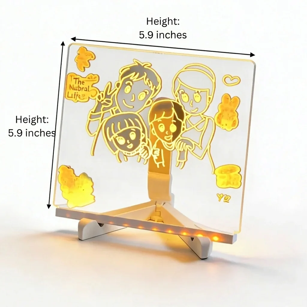 Elegant LED Memo Board Table Lamp