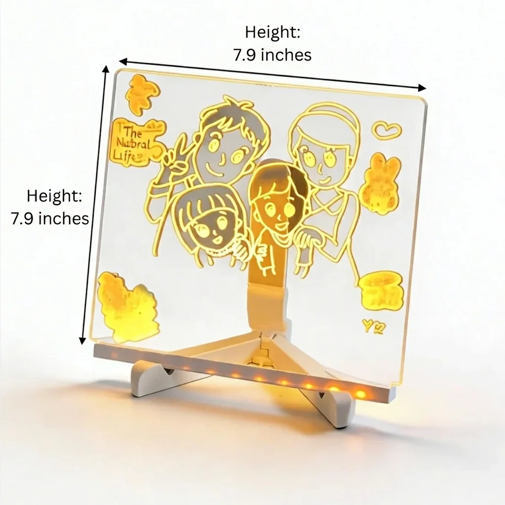 Elegant LED Memo Board Table Lamp