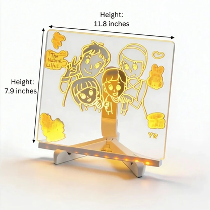 Elegant LED Memo Board Table Lamp