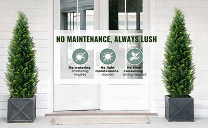Artificial Cedar Topiary Tree