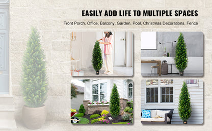 Artificial Cedar Topiary Tree