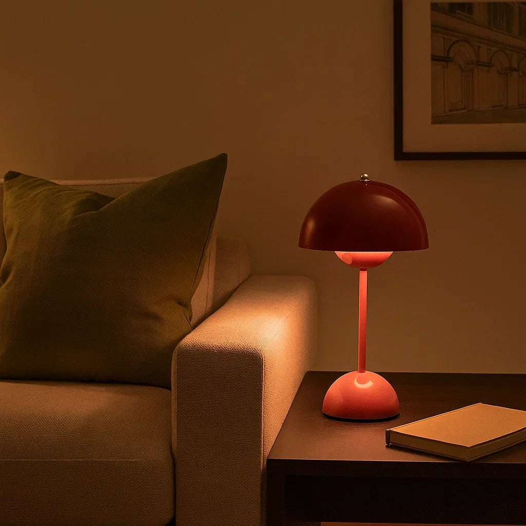 Scandinavian Touch-Control Table Lamp