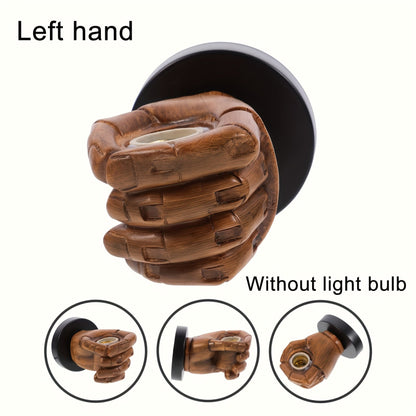 Industrial Resin Hand Wall Sconce