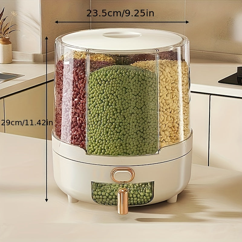 360° Rotating Airtight Pantry Container