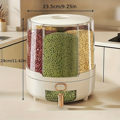 360° Rotating Airtight Pantry Container