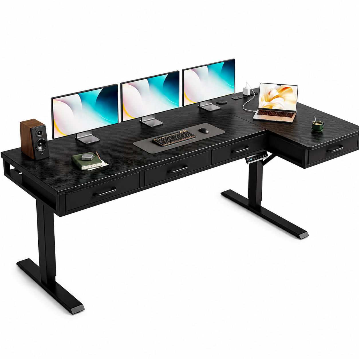 L-Shaped Standing Desk