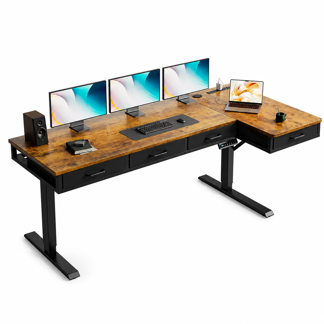 L-Shaped Standing Desk