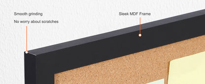 VEVOR MDF Cork Board with Sticker Frame