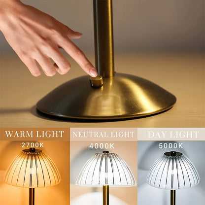 Golden Touch Rechargeable Table Lamp