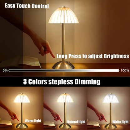 Golden Touch Rechargeable Table Lamp