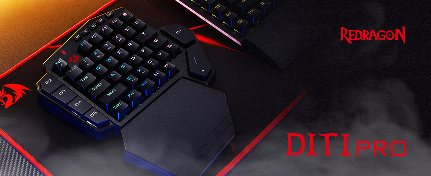 Redragon K585 PRO One-Handed Gaming Keyboard