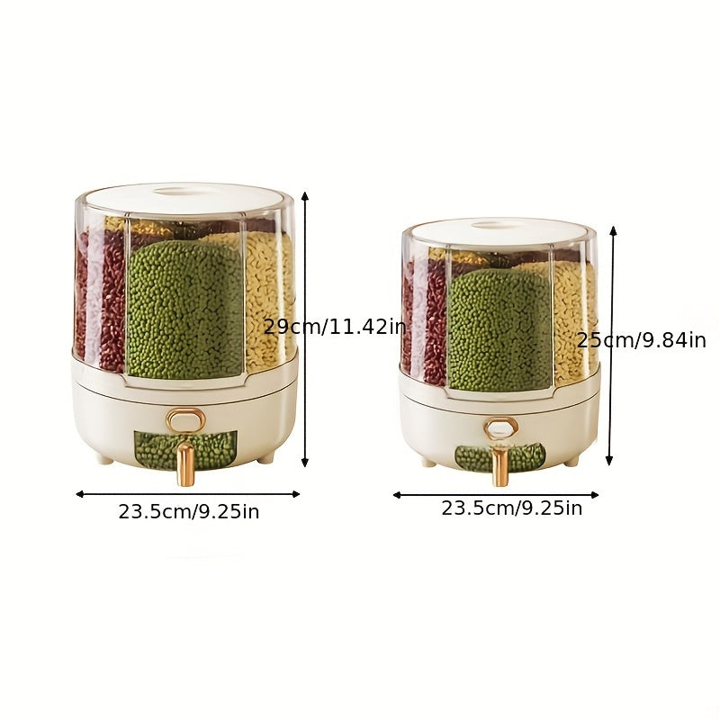 360° Rotating Airtight Pantry Container