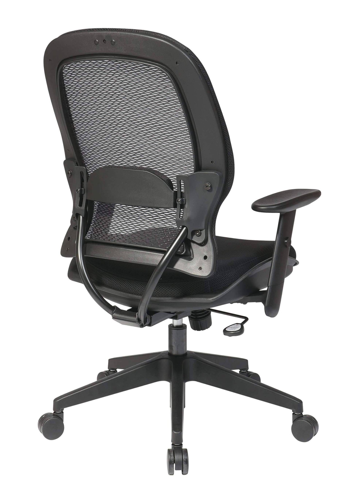 Dark Mesh Office Chair with Air Grid Backrest