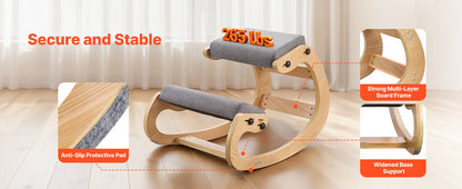 Ergove SucceBuy Wooden Kneeling Chair