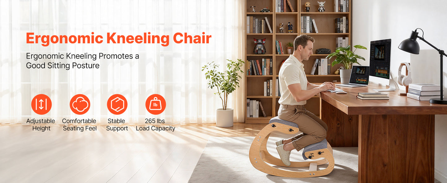 Ergove SucceBuy Wooden Kneeling Chair