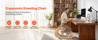 Ergove SucceBuy Wooden Kneeling Chair