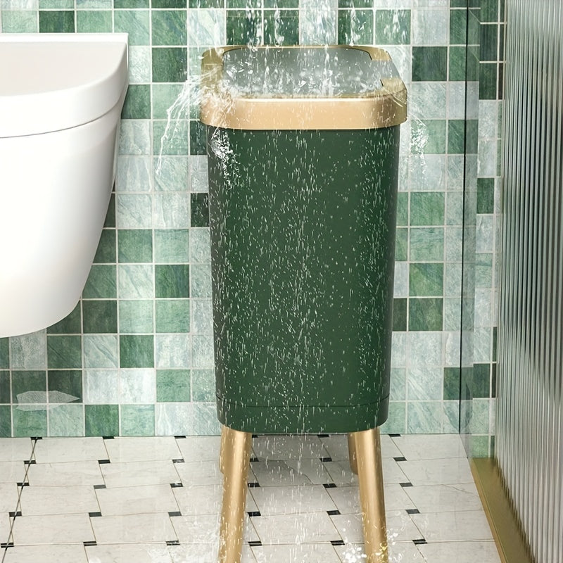 15L Odour-Sealing Trash Can, Elevated Legs