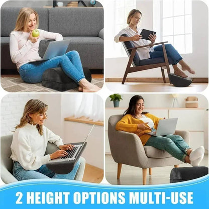 Velvet Memory Foam Foot Cushion, Multi-Use