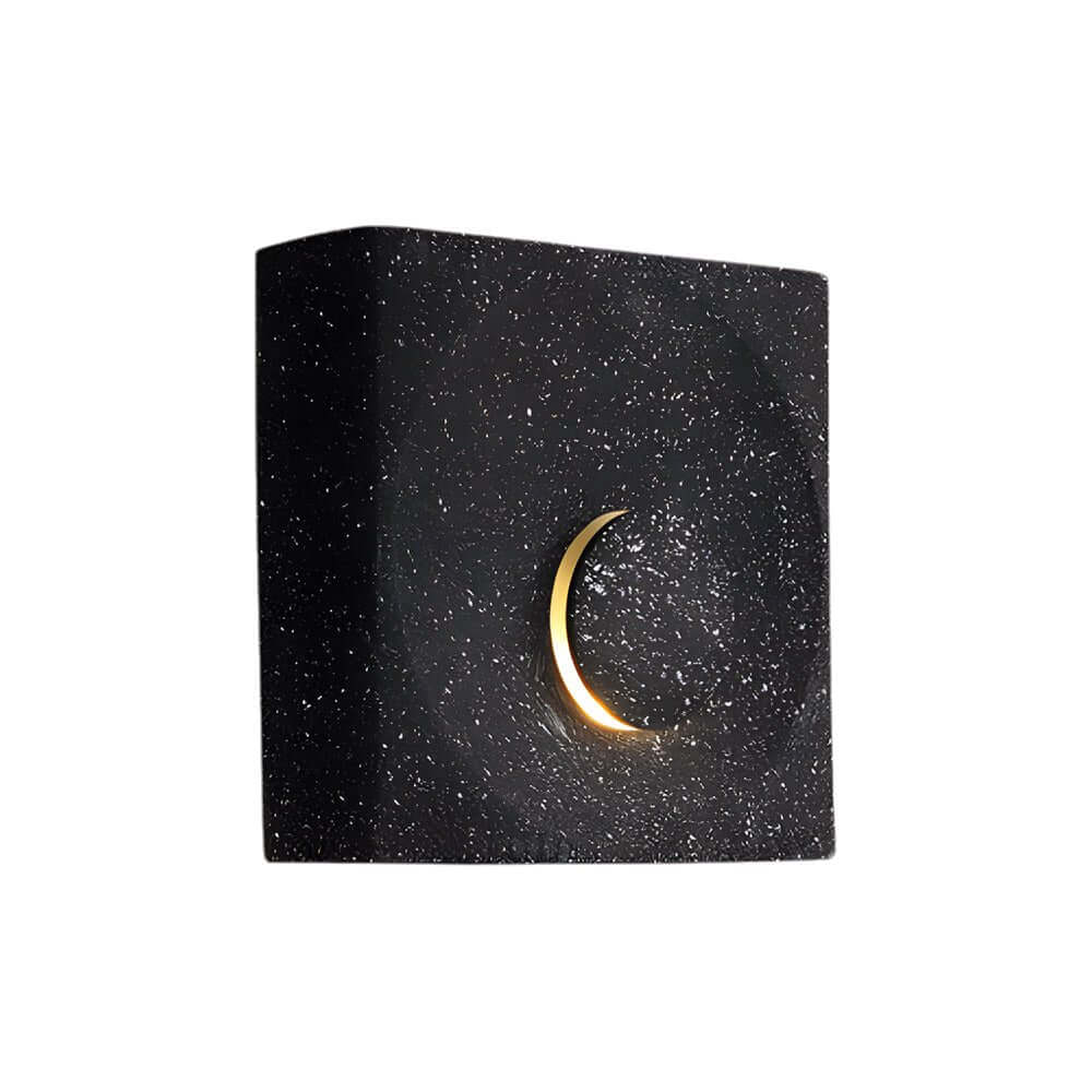 Frosted Cement Eclipse LED Wall Light
