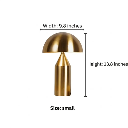 Metal Mushroom Desk Lamp