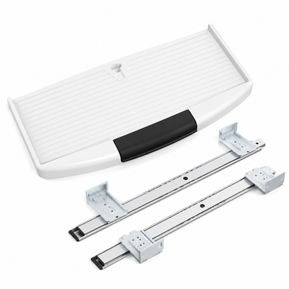 Under-Desk Pull-Out Keyboard Tray