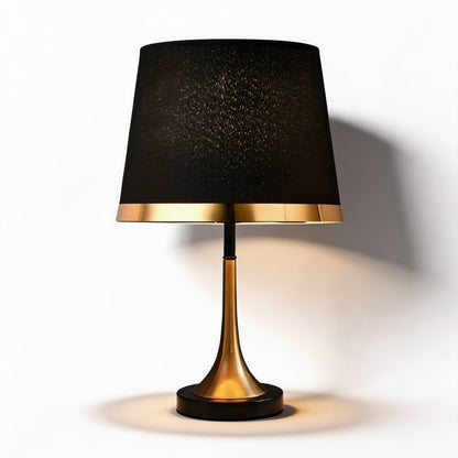 Mid-Century Modern Brass Table Lamp