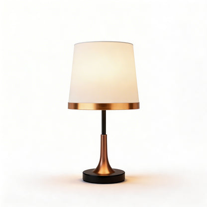 Mid-Century Modern Brass Table Lamp
