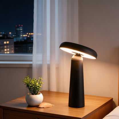 Modern Rechargeable Mushroom Table Lamp