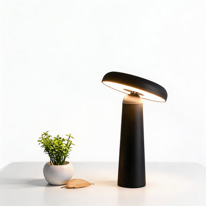 Modern Rechargeable Mushroom Table Lamp