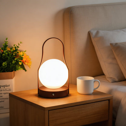 Modern Portable Acrylic Shade Table Lamp