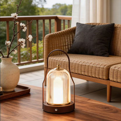 Modern Portable Acrylic Shade Table Lamp
