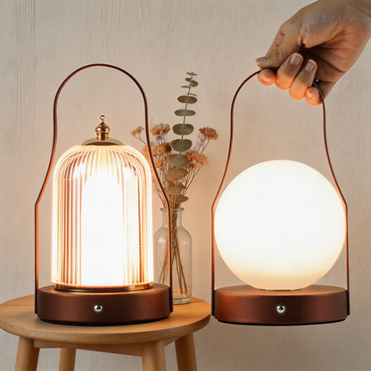 Modern Portable Acrylic Shade Table Lamp