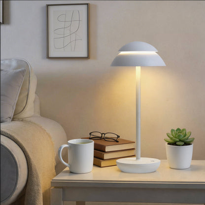 Cordless Touch-Control Mushroom Table Lamp