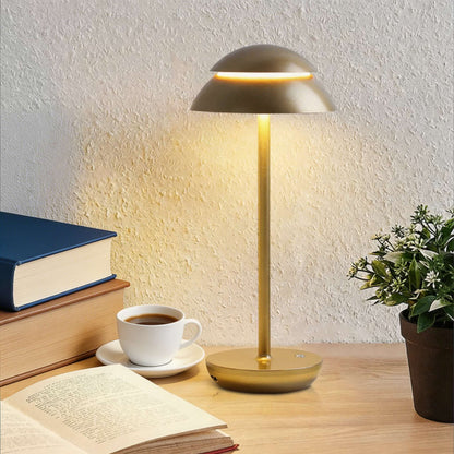 Cordless Touch-Control Mushroom Table Lamp