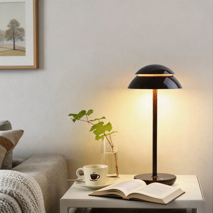 Cordless Touch-Control Mushroom Table Lamp