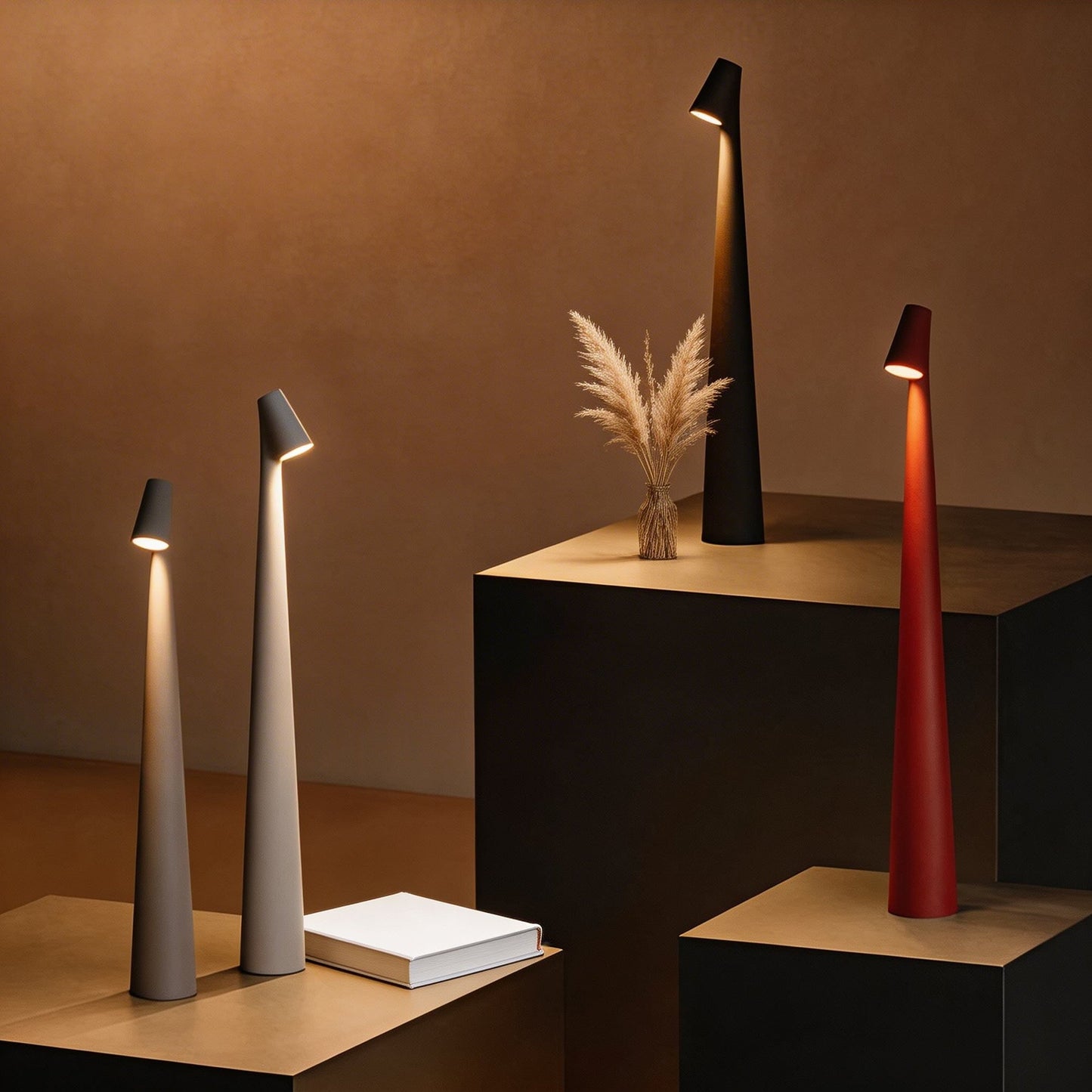 Modern Cone Shaped LED Table Lamp