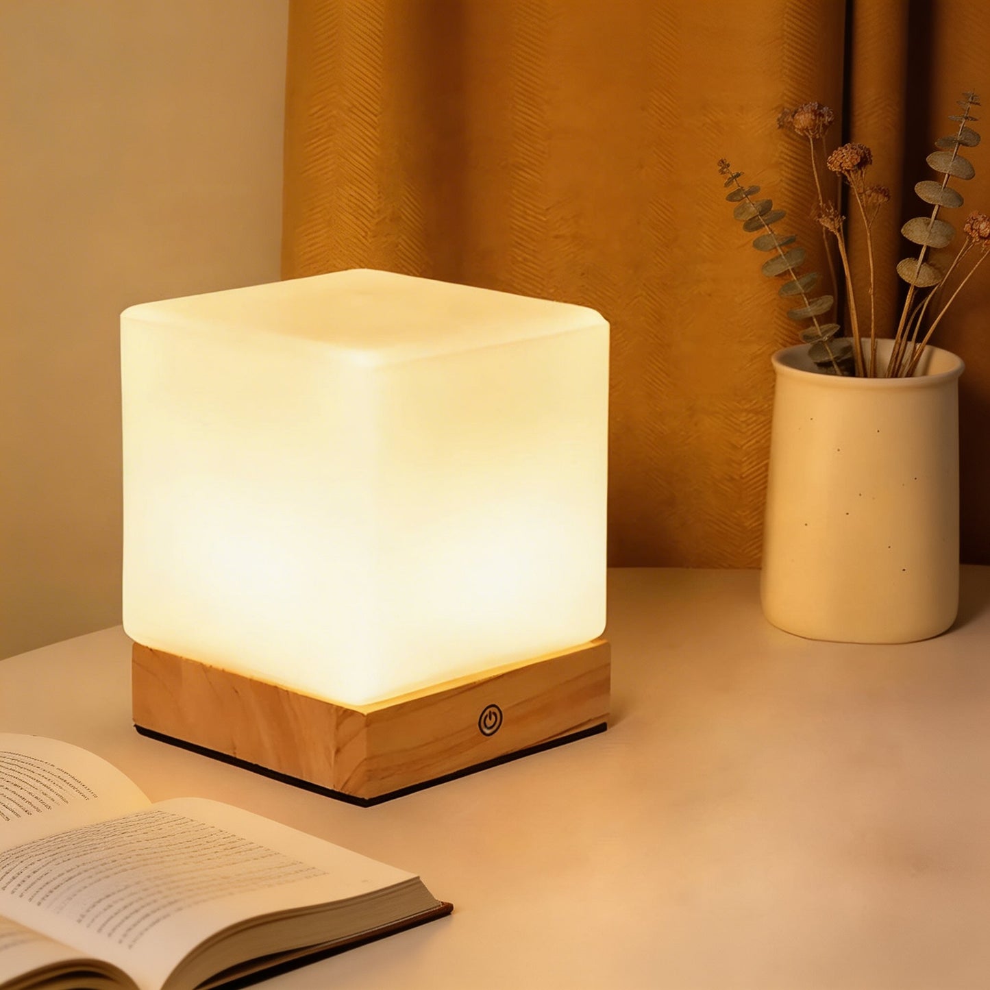 Modern Mini Cube Table Lamp