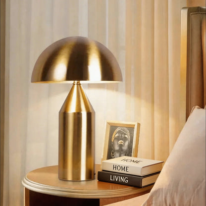 Metal Mushroom Desk Lamp