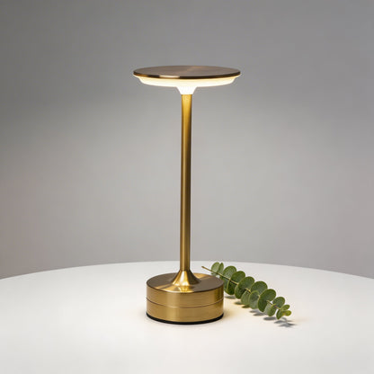 Modern Metal LED Cordless Table Lamp
