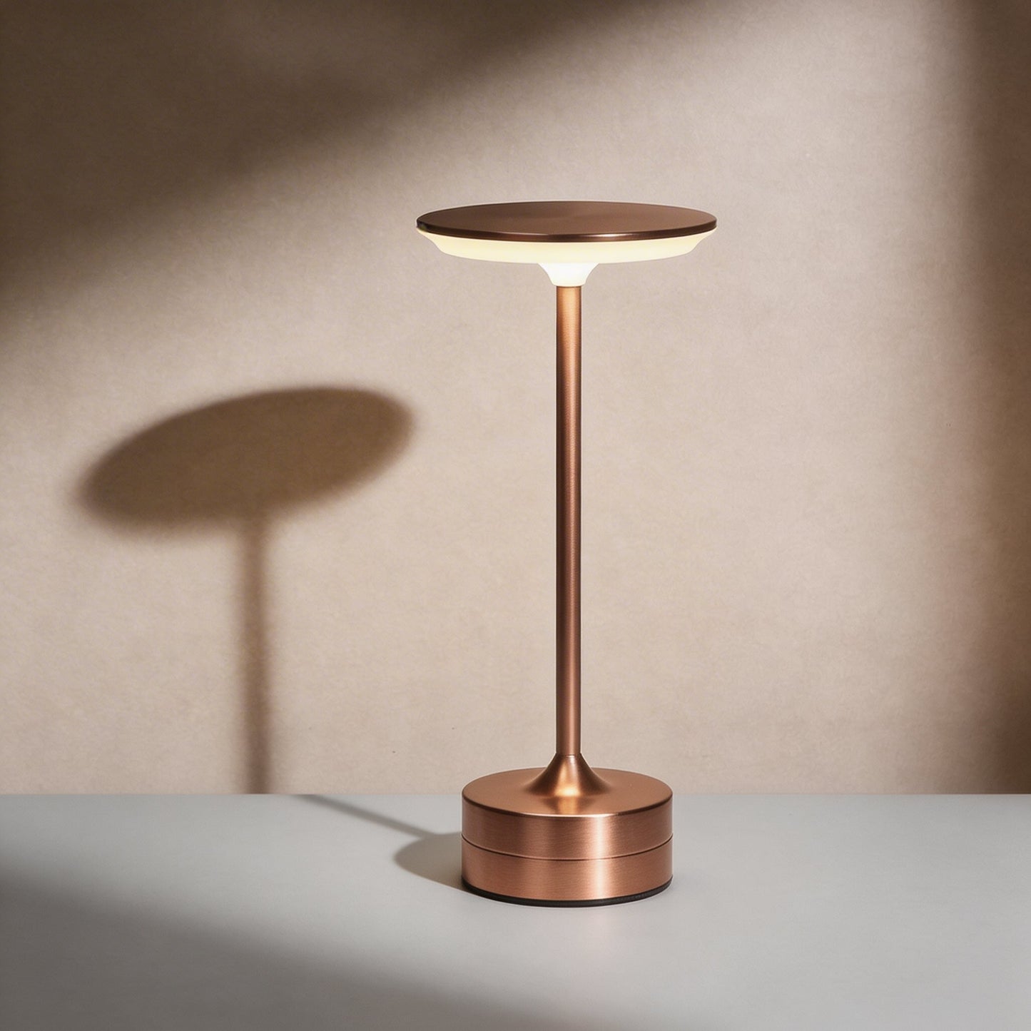 Modern Metal LED Cordless Table Lamp