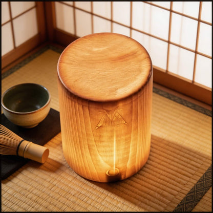 Touch Control Wooden Minimalist Table Lamp