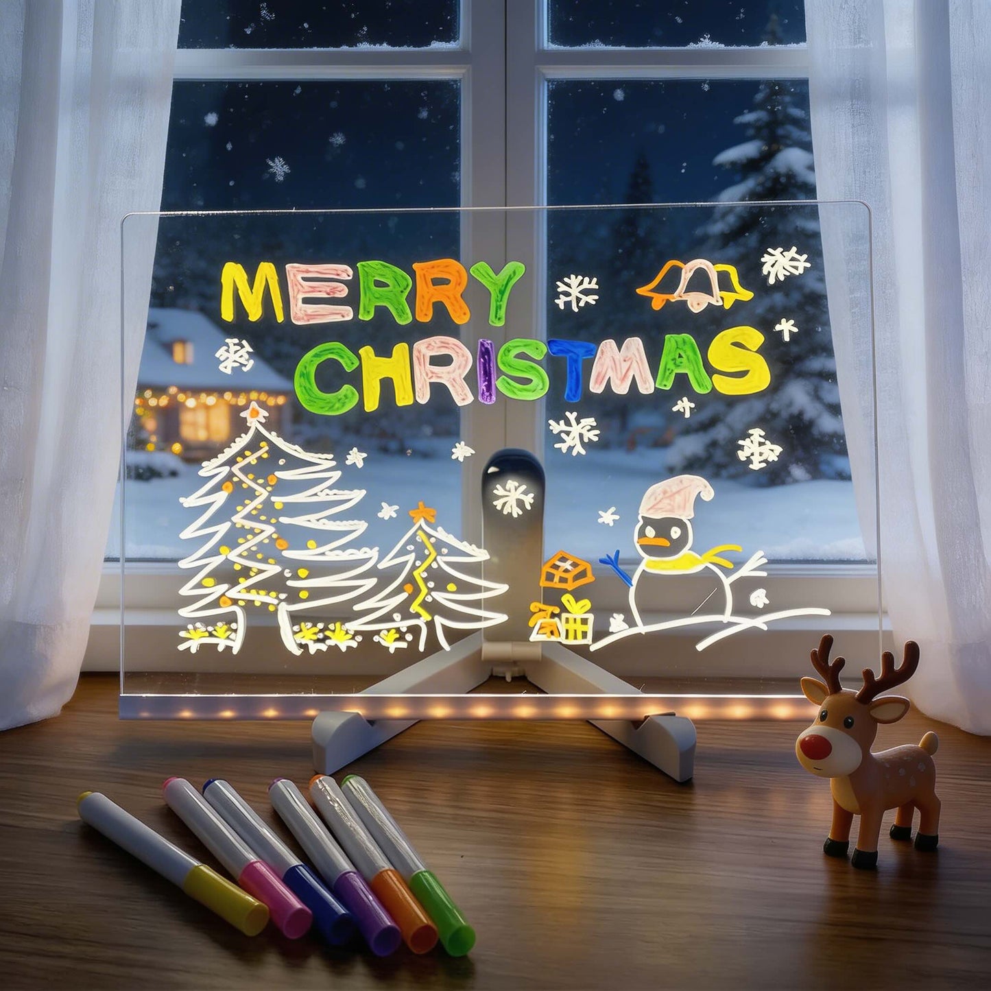 Elegant LED Memo Board Table Lamp