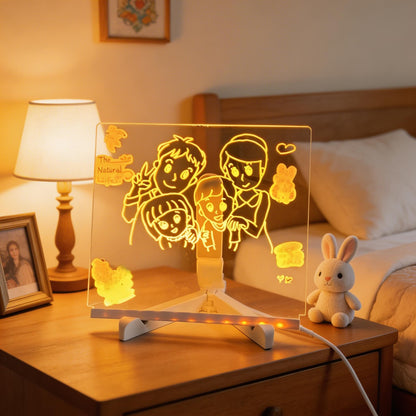 Elegant LED Memo Board Table Lamp