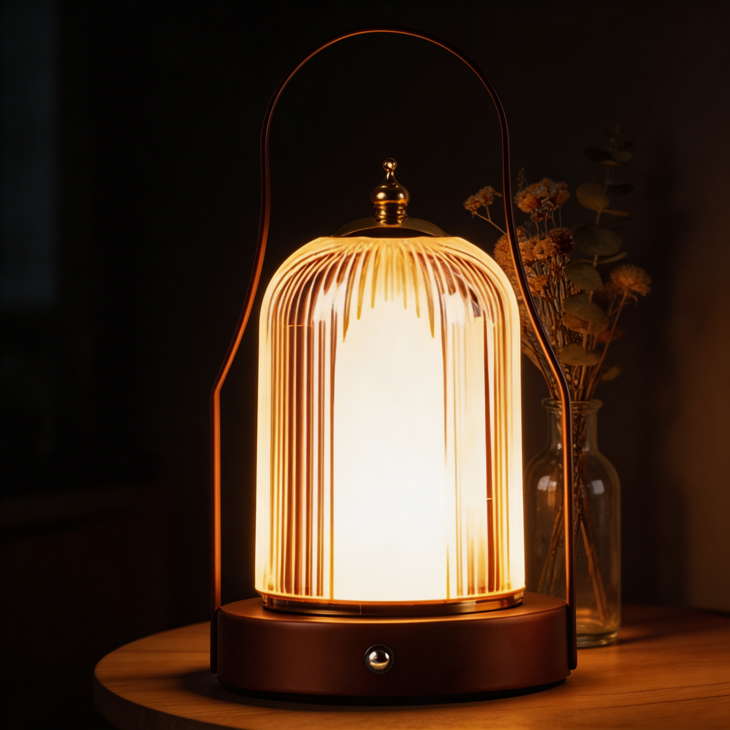 Modern Portable Acrylic Shade Table Lamp