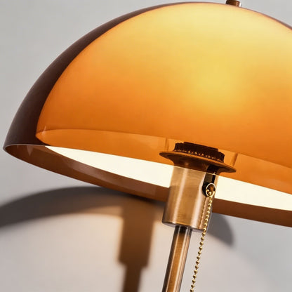 Warm Modern Dual-Dome Table Lamp