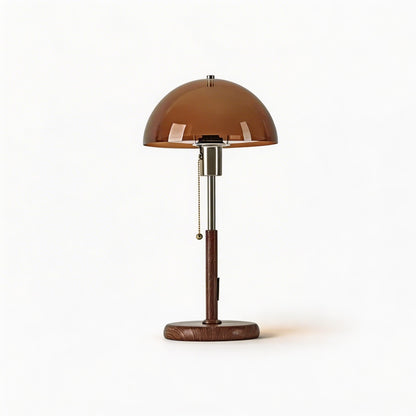 Warm Modern Dual-Dome Table Lamp
