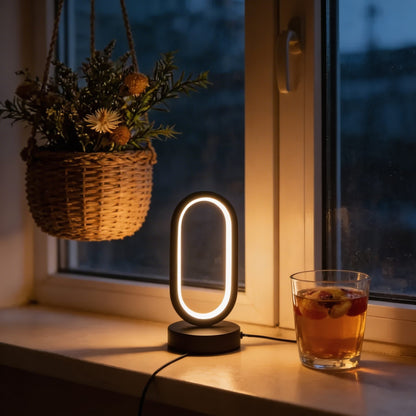 Modern Mini-Ring Desk Lamp