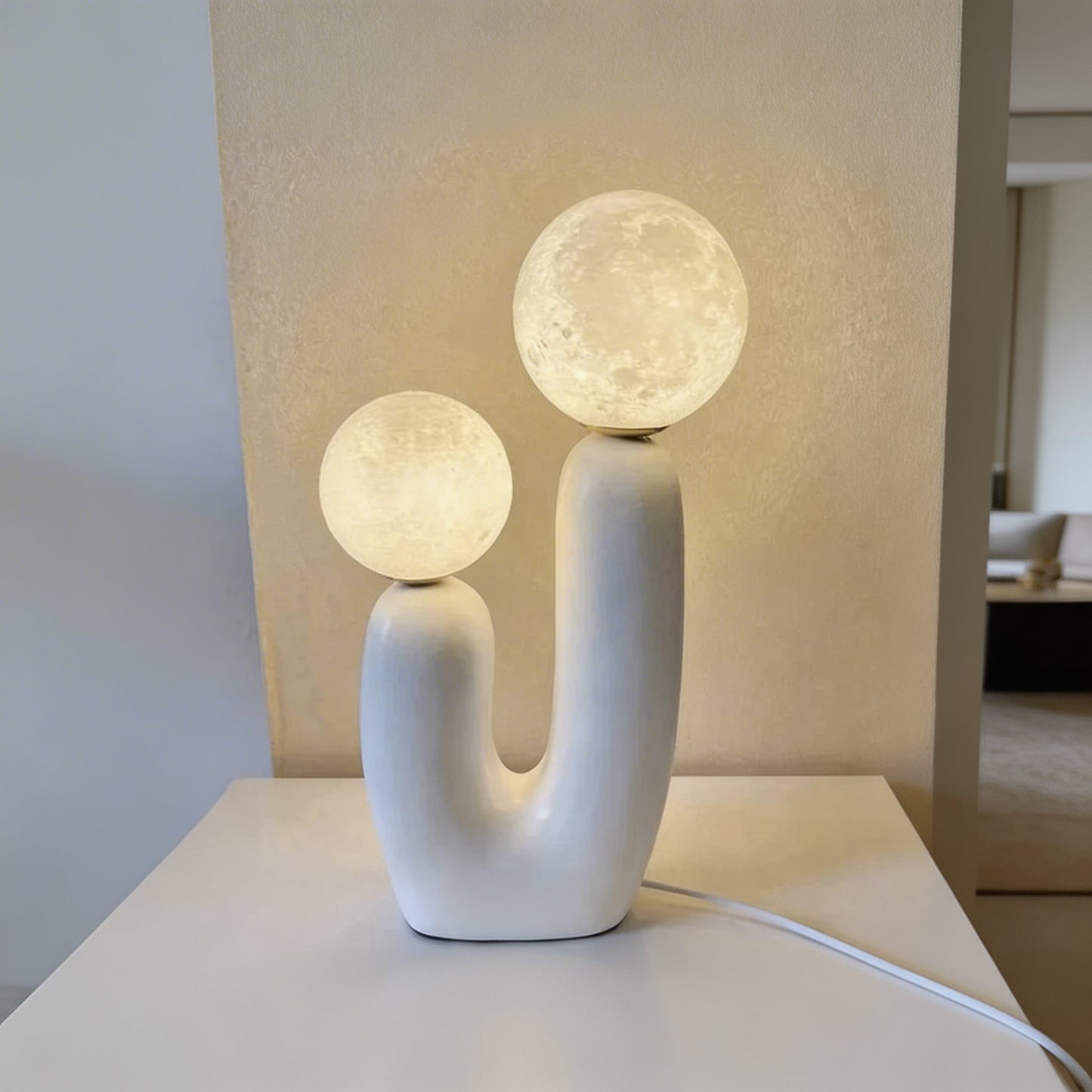 Modern Nordic Glass Table Lamp